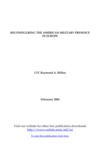 Reconfiguring the American Military Presence in Europe by Raymond A. Millen LTC