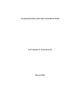 Globalization and the Nature of War by Antulio J. Echevarria II